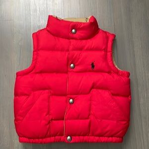 COPY - Polo Ralph Lauren (2T) toddler puffer vest - Reversible